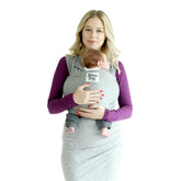 *Beluga Baby Wrap Charcoal Grey Heather - The McKenzie